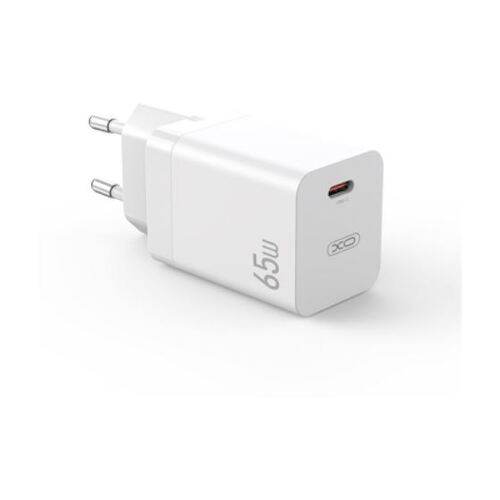 Carregador de corrente XO CE10 65W Tipo C - Branco - XO 233397