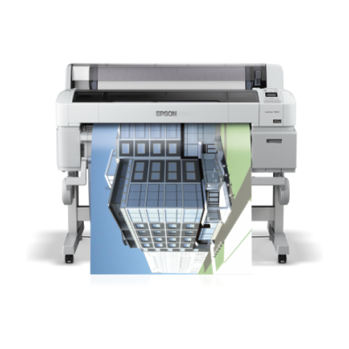 Epson SureColor SC-T5000, 2880 x 1440 DPI, Foto preto, Preto mate, Ciano, Amarelo, Magenta, A0 (841 x 1189 mm), A0, A1, A2, A3, A4, B2, B3, B4, LCD - Epson C11CC16001A0