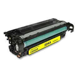 Toner Compativel HP 504A Amarelo CE252A 7000 Pág. - Compativel CPT-HCE252A