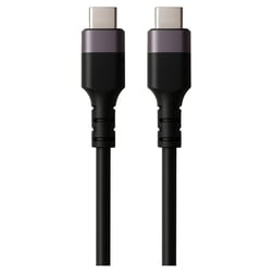 Cabo USB 3.2 GEN2x1 Tipo C, tipo C para C M/M, AWG24, PD 60W, Data 10gbps, PVC, preto, 1m, Ecobag - Ewent EC1095