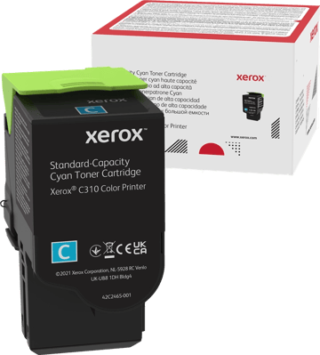 Xerox C310/C315 Cyan Toner Original - 006R04357 - Xerox 006R04357