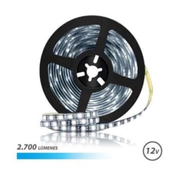 Fita LED Elbat 12V 2700lm - Luz Fria 6500K - 30 Led por metro - Comprimento 5m - Elbat EB0403