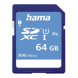 Cartão Memória SDXC 64GB Hama Class 10 - Hama HAM124136