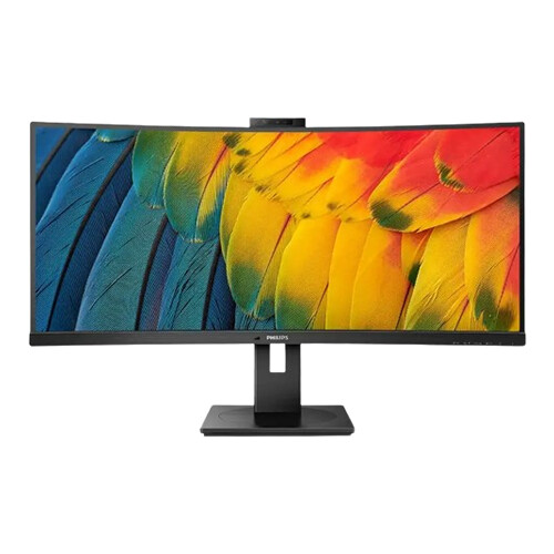 PHILIPS MONITOR VA 34" 21:9 CURVO UWQHD HDMI DP USB-C HAS COLUNAS WEBCAM - Philips 34B1U5600CH/00