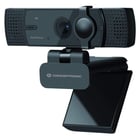 Webcam Conceptronic Ultra HD 4K USB 2.0 - Microfone incorporado - Focagem automática - Cobertura de privacidade - Ângulo de visão de 80° - Cabo de 1,50 m - Conceptronic AMDIS07B