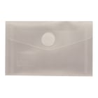 Bolsa Envelope 105x65mm Fecho Velcro Plástico Transparente - Outras 1003884