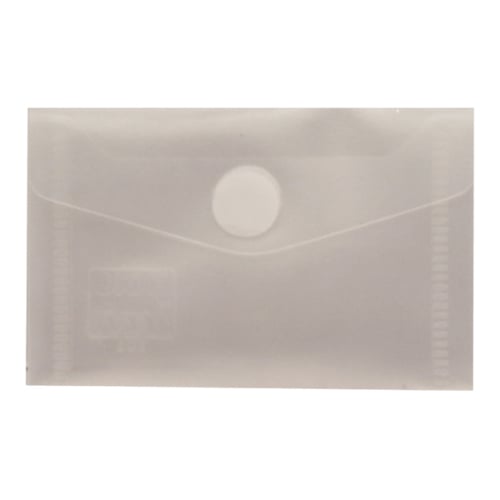 Bolsa Envelope 105x65mm Fecho Velcro Plástico Transparente - Outras 1003884