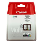 Cartucho Original Canon PG545 Preto + CL546 Colorido - 8287B006 (Blister com alarme) - Canon 8287B006