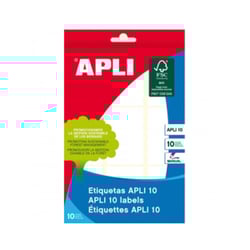 Etiquetas 034x053mm 10Fls A5 Apli 200un - APLI APL1650