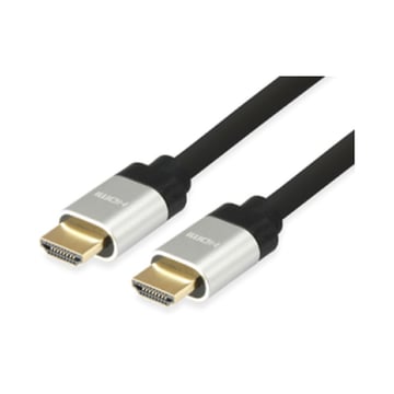 Equip Cable HDMI 2.0 Macho/Macho - Conectores de Aluminio - Soporta 3D y Canal de Retorno de Audio (ARC) - Anchura de Banda de hasta 18Gbps. - Longitud 7.5 m. - Equip 119346