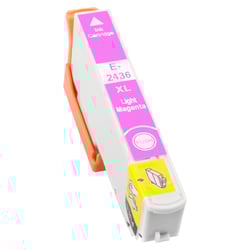 Cartucho de tinta genérico Epson T2436/T2426 (24XL) Magenta Light - Substitui C13T24364012/C13T24264012 - Epson EI-T2436