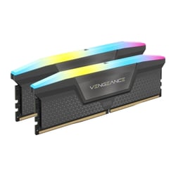 Memória Corsair Vengeance DDR5 32GB 2x16GB PC6000 RGB - Preta - Corsair CMH32GX5M2E6000Z36