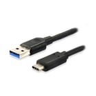 Equipar Cabo USB-A Macho para USB-C Macho 3.0 1m - Equip EQ12834107