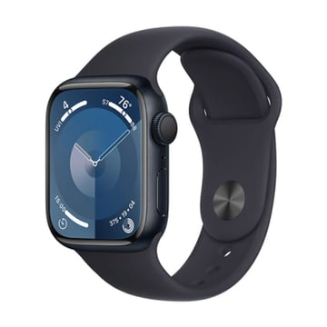 Apple Watch Series 9 GPS 45mm Midnight Aluminium Case with Midnight Sport Band - S&#47;M - Apple MR993QL&#47;A