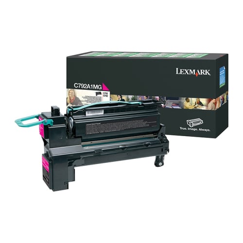 LEXMARK TONER MAGENTA C792/X792 C/RETORNO 6K - Lexmark C792A1MG
