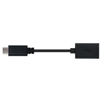 Cabo nanocabo USB-C 2.0 macho para USB-A fêmea 15 cm - Nanocable 10.01.2400