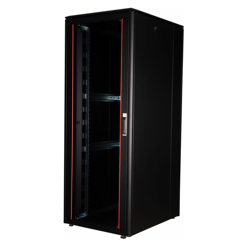 EQUIP BASTIDOR DYNAMIC FLEX 19" CABINET 42U 800X1000MM RAL9005 BLACK - Equip EDF-42-8010-B-HJAA
