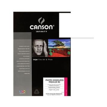 Papel 315gr A3+ Foto Canson Infinity PhotoHighGloss Premium RC - 25Fls - Canson 1230002286