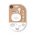 TechOneTech Auscultadores sem fios Bluetooth - Até 20h de reprodução - IPX5 - Branco - Cor branca - TechOneTech 275802