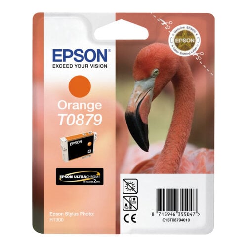 Epson T0879 Tinteiro Original Laranja - C13T08794010 - Epson C13T08794010