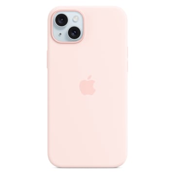 Capa iPhone 15 Plus Silicone Case with MagSafe - Light Pink - Apple MT143ZM&#47;A