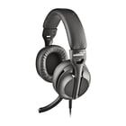 Fones de ouvido NGS VOX805-C USB-C com microfone - Microfone ajustável e dobrável - Tecnologia de filtragem de ruído - Almofadas e faixa de cabeça acolchoadas - Controle no cabo - Cabo de 2 m - Preto - NGS VOX805USB-CBLACK