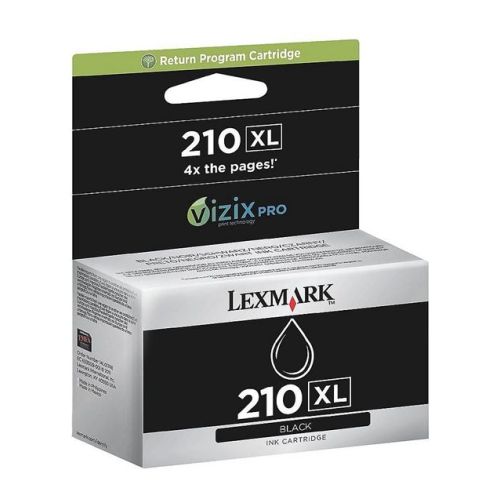 Lexmark 210XL K tinteiro 1 unidade(s) Original Rendimento alto (XL) Preto - Lexmark 14L0174E