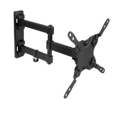 Tooq Suporte de parede com braço articulado para TV de 13"-42" - Gira e inclina - Gestão de cabos - Peso máximo 20kg - VESA 200x200mm - Preto - Tooq 142939