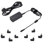 Universal Automatic Notebook charger Home 45Watt, 10 tips, w free tip service - Ewent EW3963