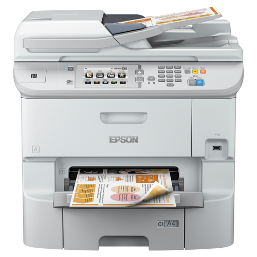 Epson WorkForce Pro WF-6590DWF, Jato de tinta, Impressão a cores, 4800 x 1200 DPI, A4, Impressão directa, Cinzento - Epson C11CD49301