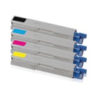 Toner Compatível OKI Amarelo 2500 Pág. - Compativel CPT-OC3300Y