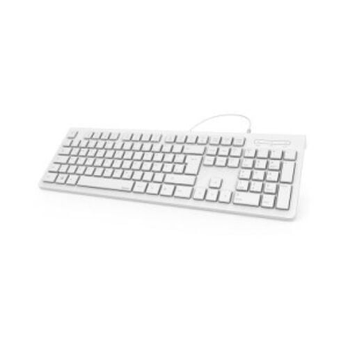 Teclado HAMA KC-200, básico, White - 182680 - Hama 19182680