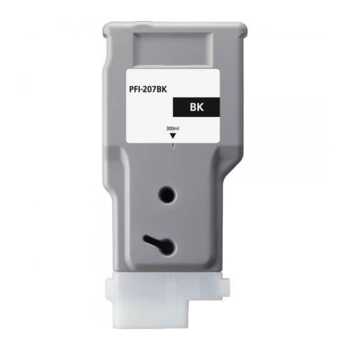 Tinteiro Genérico Canon PFI207 Preto - Substitui o PFI207BK/8789B001 - Canon 279662