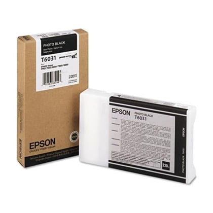 Epson Tinteiro Preto Foto T603100 220 ml - Epson C13T603100