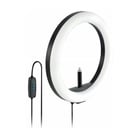 Anel luminoso para videoconferência bicolor Kensington L1000 - Iluminação perfeita - 96 leds - Controlo de luminosidade - sem ficha - Suporte para Webcam - Configuração profissional - Em conformidade com Mil-Std-810H - Kensington K87653WWW - Kensington K87653WWW