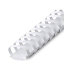 Argolas PVC Encadernar 38mm Ovais Branco 375 Folhas 50un - Neutral 1713510