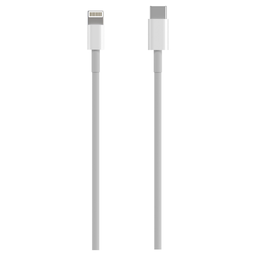 Cabo Aisens Lightning para USB-C USB 2.0, Lightning/M-USB-C/M - 0,5m - Cor Branco - Aisens A102-0543