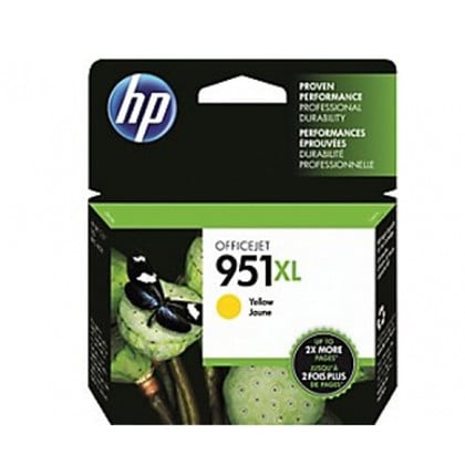 HP 951XL tinteiro 1 unidade(s) Original Rendimento alto (XL) Amarelo - CN048A