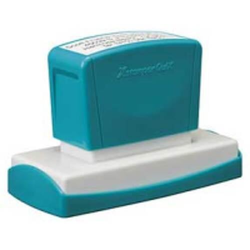 Carimbo 28x78mm Preto Xstamper Quix Q24B 1un - Xstamper XST-Q24B