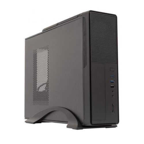 Unykach UK2010 85% Efficiency MicroATX Tower Case - Fonte de alimentação 300W 85% incluída - Tamanho de disco suportado 3,5", 2,5" - USB-A 3.2/2.0 e áudio - Unykach 52085