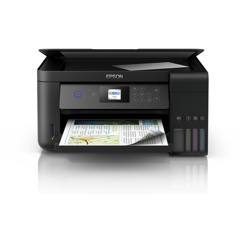 Epson EcoTank ET‑2750, Jato de tinta, Impressão a cores, 5760 x 1440 DPI, A4, Impressão directa, Preto - Epson C11CG22402