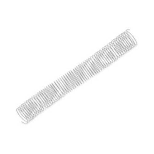 Argolas Espiral Metálicas Passo 5:1 38mm Prata 25un - Neutral 1713556
