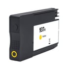 Tinteiro Pigmentado Amarelo HP 937e XL Genérico - Substitui 4S6W8NE/4S6W4NE (Chip Reforçado para Atualização) - HP HI-937XLYL(PG)(PRO)