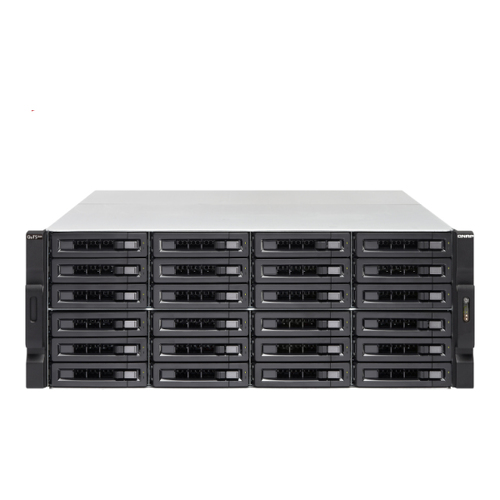 NAS QNAP 24-Bay AMD Ryzen 7 3700X 8C/16T 3.6GHz/32 GB/2xGigaLan+2x10GbE SFP+/USB/4U - QNAP TSH2477XURP3700X32G