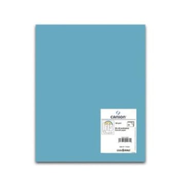 Cartolina 50x65cm Azul Celeste 185g 1 Folha Canson - Canson 17240232