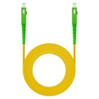 Ewent Cabo de fibra óptica (FTTH) SC-APC para SC-APC, monomodo (OS2) Simplex, LSZH, 2,0m - Ewent IM1401