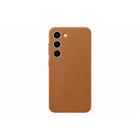 Capa Samsung Galaxy S23 Pele Camel - Samsung EF-VS911LAEGWW