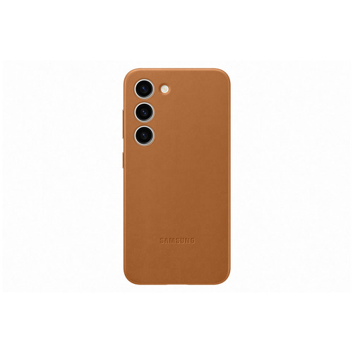 Capa Samsung Galaxy S23 Pele Camel - Samsung EF-VS911LAEGWW