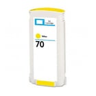 HP 70 Yellow Pigment Ink Cartridge Genérico - Substitui C9454A - HI-C9454A(70)(PG)