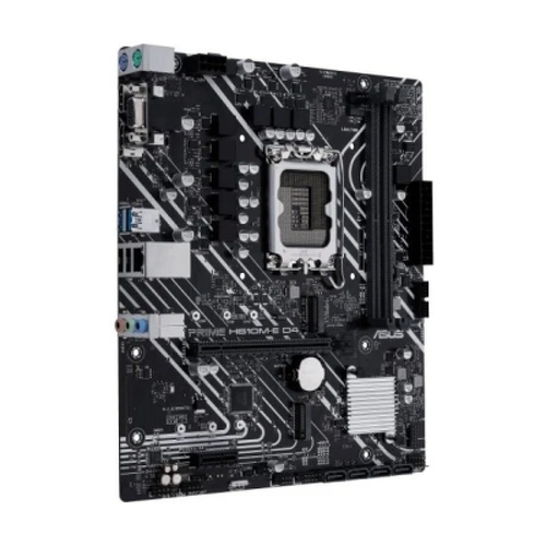 Placa-mãe Asus Prime H610M-E D4 CSM Intel1700 2x DDR4 - HDMI, M.2, PCIe3.0, 4x Sata III, USB 3.2, MicroATX - Asus PRIME H610M-E D4-CSM